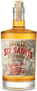 Six Saints Caribbean Rum 41,7% 0,7 l (čistá fľaša)