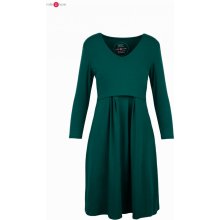 Šaty na dojčenie 7/8 rukáv Carry Bottle Green Dress