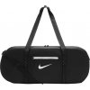 Dámska športová taška Nike STASH DUFF čierna,biela