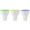Immax NEO SMART sada 3x žiarovka LED GU10 6W RGB+CCT barevná a biela, stmívatelná, WiFi 07724C