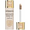 Zľava pri kúpe 2 ks - Dermacol Vysoko krycí make-up a korektor Infinity Multi-Use Super Coverage Waterproof Touch 02 Beige 20 g