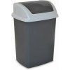 Odpadkový kôš Swing, 10 l, antracit, 10 l