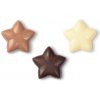 Čokoládové ozdoby 3D hviezdy/8ks