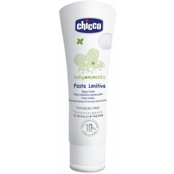 Chicco Baby Moments ochraný upokojujúci krém na detský zadoček 100 ml