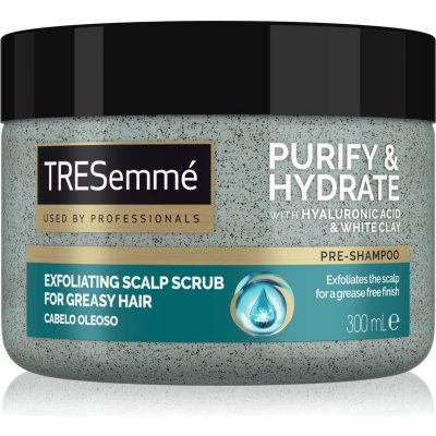 TRESemmé Purify & Hydrate čistiaci peeling na vlasy a vlasovú pokožku 300 ml