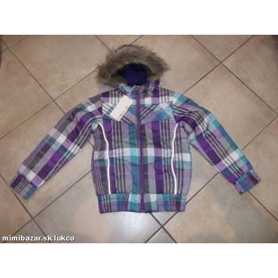 Oneill detská zimná bunda fialová