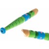 IKO Detská drevená flauta - zelená