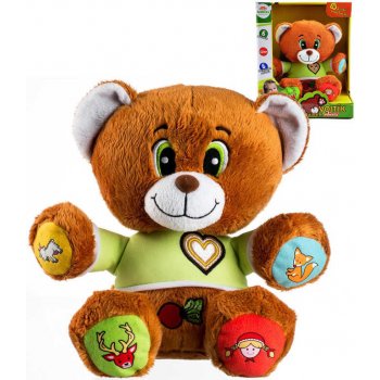 Teddies Medveď Vojtík hovoriaci 30 cm