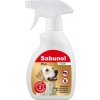 Sprej na parazity Sabunol tekutý prostriedok na boj proti blchám v okolí zvierat 295 g 250 ml