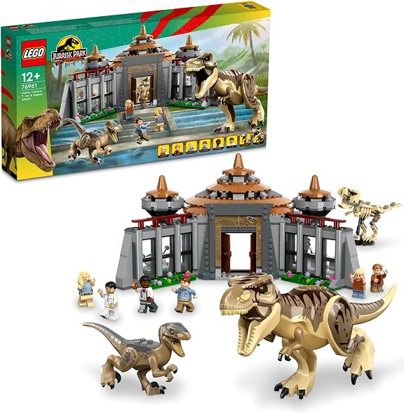 LEGO® Jurassic World™ 76961 Návštevnické centrum: útok T-rexe a raptora od  109,25 € - Heureka.sk