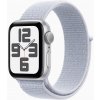Apple Watch SE/40mm/Silver/Šport Band/Blue Cloud