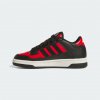 adidas Chaussures Rapid Court Low enfant noir et rouge