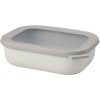 Mepal Dóza Cirqula Rectangular Nordic White 1 l