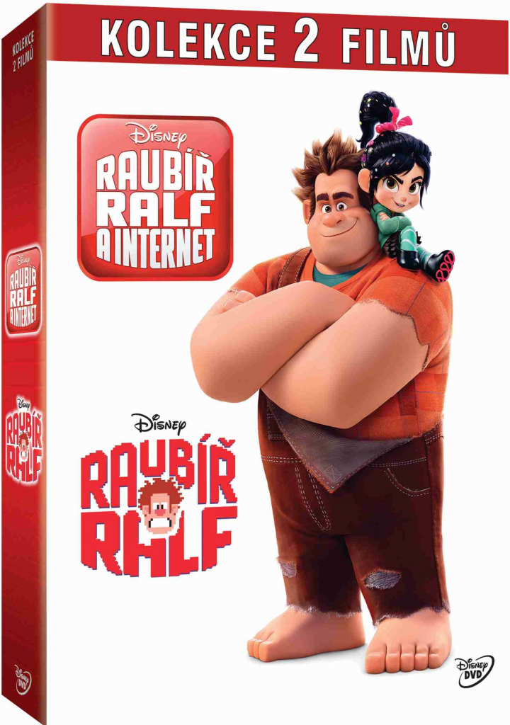 Raubíř Ralf + Raubíř Ralf a internet kolekce - 2DVD