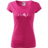 EKG Badminton košík - Dámske tričko Pure - 2XL ( Purpurová )