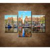 Domy v Amsterdame - 3dielny 90x60cm