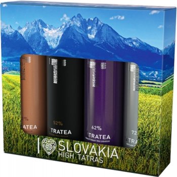 Tatratea 42%-72% Tatry 4x 0,04 l (set)