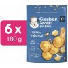 Gerber Snacks maslové sušienky 6x180 g