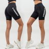 NEBBIA - Cyklistické šortky s vysokým pásom ICONIC 238 (black) - XS