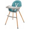 Jedálenská stolička Baby Mix Freja wooden dusty green , 20C52922