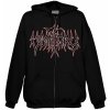 mikina s kapucňou ART WORX Vomitory Death Metal is forever Čierna