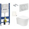 Závesný WC set Geberit do ľahkých stien / predstenová SAT BREVIS SIKOGESBRTORD01