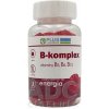 PLUS LEKÁREŇ B-komplex vitamíny B3 B6 B12 želé cukríky malinová príchuť 60 ks
