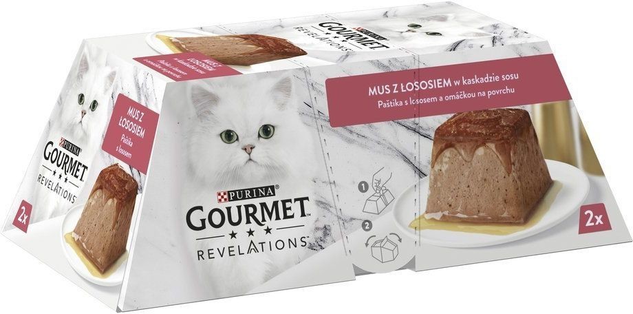 Gourmet Revelations Mousse paštéta s lososom 2 x 57 g