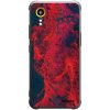 Picasee silikonový černý obal pro Samsung Galaxy Xcover 7 - Organic red