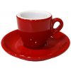 Nuovapoint srl Italy Nuova Point Palermo Caffé červené espresso šálky 56 ml + podšálky 6ks