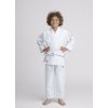 DETSKÉ judo kimono gi IpponGear BEGINNER 2 - White BIELE + biely pás Velikost: 150 cm