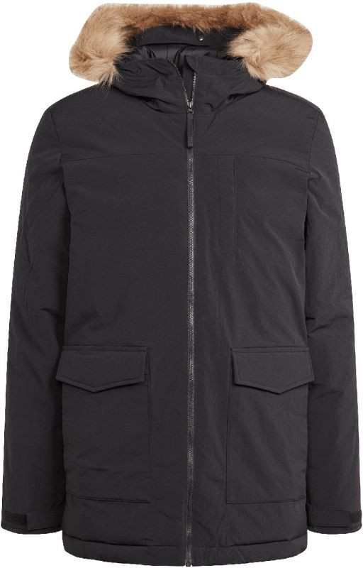 adidas Parka s kapucňou a kožušinou M IK0553 bunda