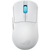 ASUS Herní myš ROG Harpe Ace Mini, Bezdrátová BT, RF 2.4GHz, bílá 90MP03Z0-BMUA10