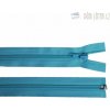 Zip špirálový 6mm deliteľný 30cm tyrkysový