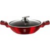 BERLINGERHAUS Wok s poklicí 30 cm Burgundy Edition (BH-7110)
