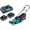 MAKITA DLM432ZX6D Kosačka do 800 m2 na 36V (2x 18) Li-Ion (LXT) 6.0 Ah akumulátor (2ks) + nabíjačka - MAKITA DLM432ZX6D