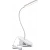 Aigostar B.V. Aigostar - LED Stmievateľná stolná lampa s klipom LED/2,5W/5V biela AI0921 + záruka 3 roky zadarmo