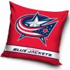 TipTrade Velurový vankúš NHL Columbus Blue Jackets 40x40