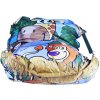 Beanbag Dizajnový sedací vak 189x140 africa s popruhmi