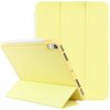 AppleKing puzdro s priestorom na Apple Pencil pre iPad mini 6 / mini 7 - žlté - možnosť vrátiť tovar ZADARMO do 30tich dní