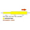 Niimbot etikety na káble RXL 12,5 × 109 mm 65 ks Yellow na D11 a D110
