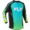 Dres F-16, FLY RACING - USA 2026 (modrá/černá/bílá, vel. 2XL)