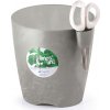 Prosperplast LIMES UNO kvetináč na bylinky s nožnicami 13cm, 1,3l, betón DLU130