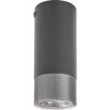 Rabalux 5074 prisadené stropné bodové svietidlo Zircon 1x5W | GU10 - čierna, strieborná