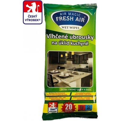 Fresh Air čistiace obrúsky na upratovanie kuchyne 20 ks