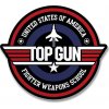 Hybris Production AB Samolepka Top Gun Fighter Weapons School 10 cm