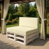 Matrac s poťahom 120x40x10 ecru-HT-00133