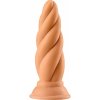 Max & Co Felix - skrutkovací análny kolík - 15 cm (prírodný)