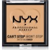 NYX Professional Makeup Can't Stop Won't Stop Mattifying Powder zmatňujúci púder odtieň 05 Golden 6 g