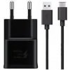 Nabíjačka Samsung EP-TA200EBE 15W + USB-C nabíjací kábel 1m Čierna (Bulk)